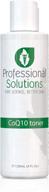 🌿 coq10 toner by professional solutions - nourishing formula with natural botanical extracts, aloe vera, and hyaluronic acid - balancing ph levels and hydrating skin logo