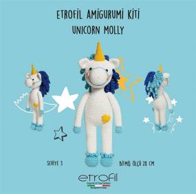 img 1 attached to Etrofil Amigurumi Crochet Characters Unicorn