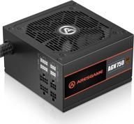 💡 aresgame agv750 750w semi modular power supply 80+ bronze psu logo