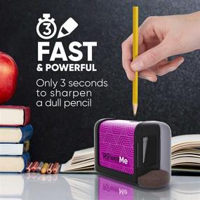 img 1 attached to Efficiently Sharpen Your Pencils with POWERME Electric Pencil Sharpener Classroom