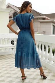 img 1 attached to Genhoo Dress Summer Sleeveless Medium