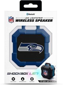 img 3 attached to 🏈 Team Color Shockbox LED Wireless Bluetooth Speaker - NFL Seattle Seahawks