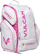 vulcan vpro pickleball backpack white logo