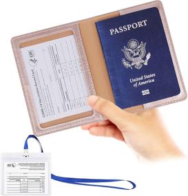 img 4 attached to 🩺 Waterproof Vaccination Travel Wallet with TOOVREN Vaccine Protector - Essential Travel Accessories