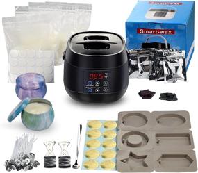 img 4 attached to 🕯️ HSJL Candle Making Kit with Electric Wax Melter, Easy Pour Spout and Temperature Control - Perfect DIY Supplies for Adults, Kids, and Beginners