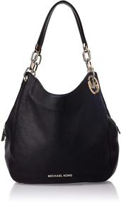 img 4 attached to MICHAEL Lillie Large Leather Shoulder Women's Handbags & Wallets for Totes