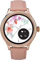 iconnect by timex pro: ultimate women's touchscreen smartwatch with amoled display, heart rate monitor, activity tracking, workouts, notifications and ip68 water resistance logo