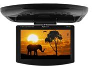 enhance in-car entertainment with xo vision 7-inch widescreen overhead monitor and ir transmitter logo