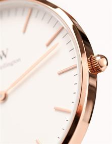 img 3 attached to Часы Daniel Wellington Classic Canterbury с мультицветным ремешком NATO.