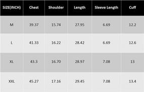 img 1 attached to XShing Sleeve Henley Shirts X Large Men's Clothing and Shirts