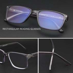img 3 attached to Progressive Multifocus Reading Glasses Blocking Vision Care for Reading Glasses