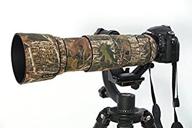 rolanpro #10 brown jungle camo lens coat camouflage rain cover - nikon af-s 200-500mm f/5.6e fl ed vr camera lens sleeve logo