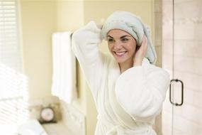 img 1 attached to Vella Top Luxury Hair Towel