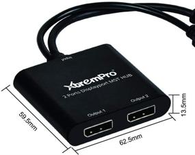 img 2 attached to XtremPro DisplayPort Splitter Extended 3840X2160P