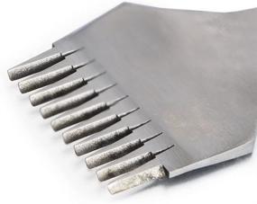 img 1 attached to 🔧 Эффективный инструмент для кожи для самостоятельного использования: Набор перфораторов для отверстий с клешней из нержавеющей стали (3,38 мм)
