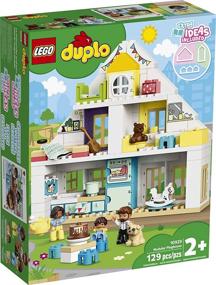 img 1 attached to Explore Creative Play with LEGO DUPLO Town Modular Playhouse 10929 Dollhouse - Educational Toy for Toddlers (130 Pieces)
