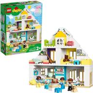 explore creative play with lego duplo town modular playhouse 10929 dollhouse - educational toy for toddlers (130 pieces) logo