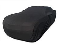 🚗 carscover персонализированное покрытие для автомобиля chevy camaro 2010-2021: защита blackshield cashmere-look логотип