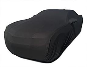 img 4 attached to 🚗 CarsCover Custom Fits 2010-2021 Chevy Camaro Car Cover: Blackshield Cashmere-Look Protection