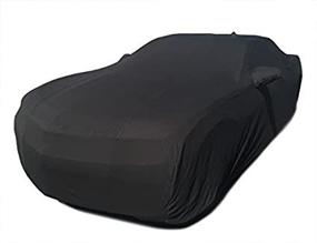 img 1 attached to 🚗 CarsCover Custom Fits 2010-2021 Chevy Camaro Car Cover: Blackshield Cashmere-Look Protection