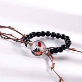 img 2 attached to Academia Bracelet Todoroki Gemstone Jewelry