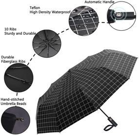 img 3 attached to ☂️ Folding Umbrella: Compact, Windproof, and Waterproof - The Ultimate All-Weather Protection