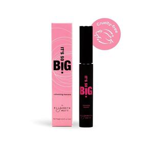 img 4 attached to Cruelty-Free Black Volumizing Mascara: Elizabeth Mott It's So BIG Waterproof Smudge Proof Mascara with Hourglass Wand - No Clump, Curl & Lash Extension (10ml)