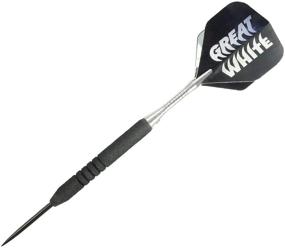 img 2 attached to 🎯 Bottelsen 26 Gram Great Fixed Point Steel Tip Darts - Black, 90% Tungsten, 9/32 Inch