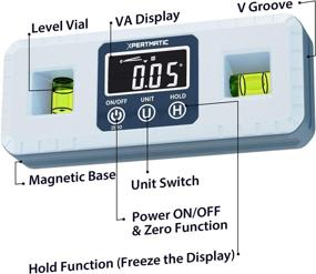 img 3 attached to Ultimate Magnetic Waterproof Measurements Leveling Tool: XpertMatic Delivers Superior Accuracy