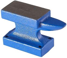 img 4 attached to 🔨 PH PandaHall 1 Pack 1.15 Lb. Iron Horn Anvil Bench Block 19 oz Blue for Jewelry Making