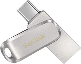 img 2 attached to 📱 SanDisk 1ТБ Ultra Dual Drive Luxe USB Type-C флеш-накопитель - Высокоскоростной USB 3.1 флеш-накопитель для смартфонов, планшетов, компьютеров - Набор с подвеской Everything But Stromboli Lanyard