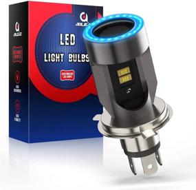 img 4 attached to H4 LED Motorcycle Headlight Bulb with Angle Eye Daytime Running Light - 9003 Hi/Lo Beam, 25W 3200LM, CSP Chips, High Brightness, 6000K Conversion Kit
