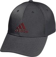 adidas decision structured black onix sports & fitness in team sports logo