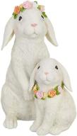 raz imports enchanted rabbits figurine logo