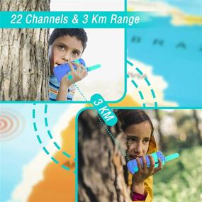 img 2 attached to Outdoor Children Talkies - ITSHINY Channel