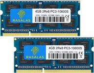 набор памяти rasalas 8 гб (2x 4 гб) ddr3 1333 мгц sodimm для ноутбука amd intel логотип