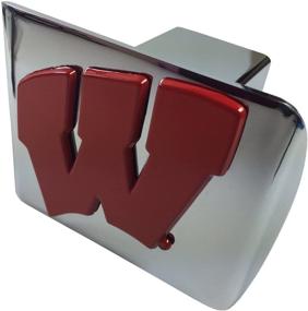 img 1 attached to AMG University Wisconsin Emblem Chrome Exterior Accessories