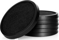 silicone coasters absorbent insert comfortena logo