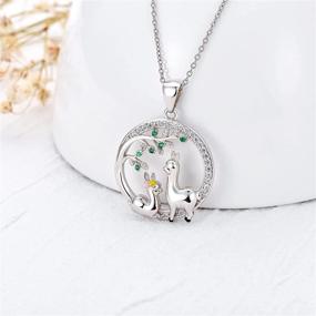 img 3 attached to 🦙 PEIMKO Lucky Llama Pendant: Stylish Sterling Silver Necklaces for Women and Girls, Tree of Life Alpaca Necklace - Perfect Llama Gifts for Llama Lovers