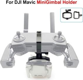 img 2 attached to EDIONS Handheld Gimbal Stabilizer Bracket for 📷 DJI Mavic Mini Drone: Anti-Vibration Camera Ground Photography Modification