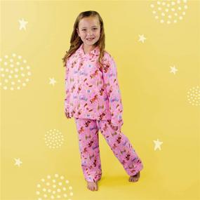 img 3 attached to 🦄 Polyester Sleepwear & Robes for Boys featuring Unicorns by Wildkin - 2 Piece Clothing Set