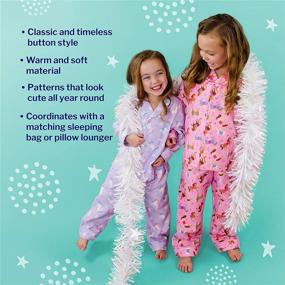img 2 attached to 🦄 Polyester Sleepwear & Robes for Boys featuring Unicorns by Wildkin - 2 Piece Clothing Set