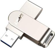 🔑 eaget usb 3.0 flash drive 256gb: high-speed, rugged metal thumb drive with keychain logo