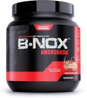 🍓 betancourt nutrition b-nox androrush pre workout supplement - strawberry lemonade | 35 servings | 3 creatine blend, bcaa’s, beta-alanine, energy boost (dmaa free) logo