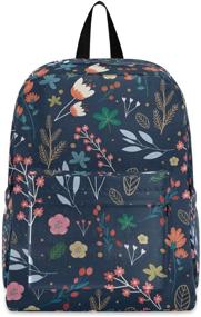 img 4 attached to Flowers Kids Toddler Backpack Lightweight School Book Bag For Boys Girls Preschool Backpack Mini Day Pack For 1Th- 6Th Grade Children