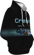 👕 feellawn 3d print pullover hoodies: stylish casual sweatshirts with pocket for unisex logo