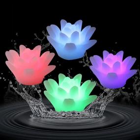 img 4 attached to Flameless Floating Wedding Decoration Multi Color