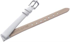 img 3 attached to 🌸 Uyoung Women's Genuine Leather Watch Bands: Smooth and Stylish Timepieces for Ladies