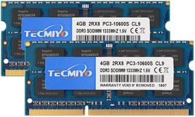 img 4 attached to 💻 Улучшите производительность вашего ноутбука с помощью набора TECMIYO 8GB - модуля оперативной памяти DDR3 1333МГц SO-DIMM для ноутбуков.