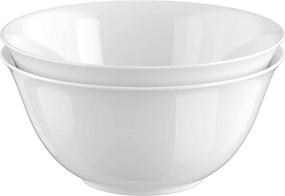 img 1 attached to 🍽 Ceramic Snacks Serving Bowl: KooK 3 75Qt – Perfect for Entertaining and Serving Delicious Snacks!